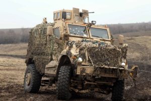 Ukrainian military rated MaxxPro armored vehicles