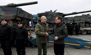 First Leopard 2 tanks arrived in Ukraine