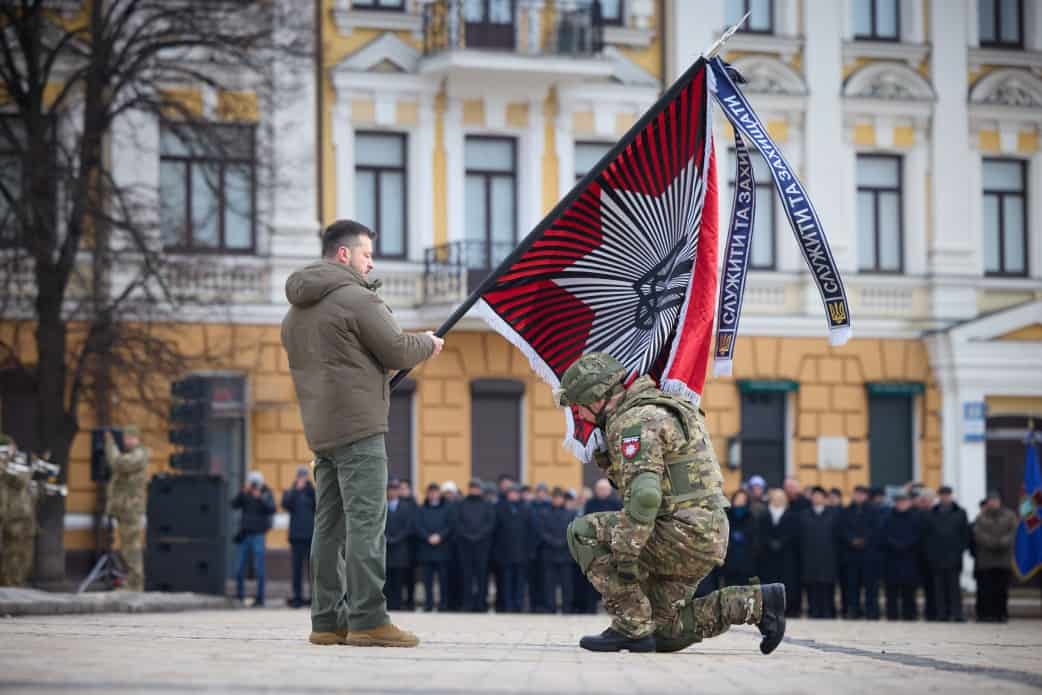 Частини “Гвардії наступу” отримали бойові прапори