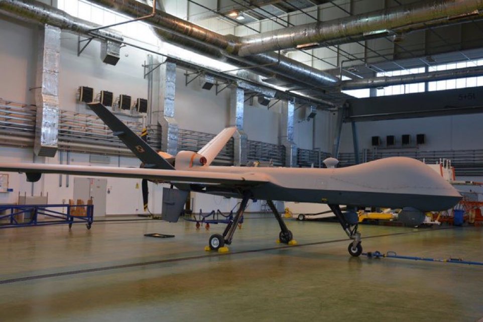 В Польщу доставили БПЛА MQ-9A Reaper