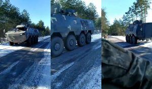 Ukrainian BTR-60М Khorunzhiy first seen on the front line