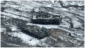 Ukrainian military neutralized enemy’s armored vehicles near Vuhledar