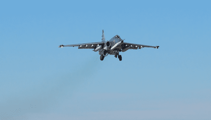 Russian Su-25 attack aircraft crashed in the Belgorod region