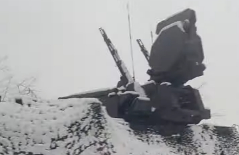 Pantsir-S1 SAM covers the ski resort where Putin was vacationing