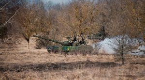 The Armed Forces of Ukraine trained to counter an attack on the Chornobyl exclusion zone