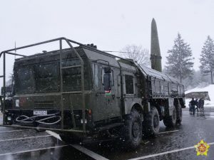 Військові Білорусі завершили навчання на комплексах “Искандер-М”