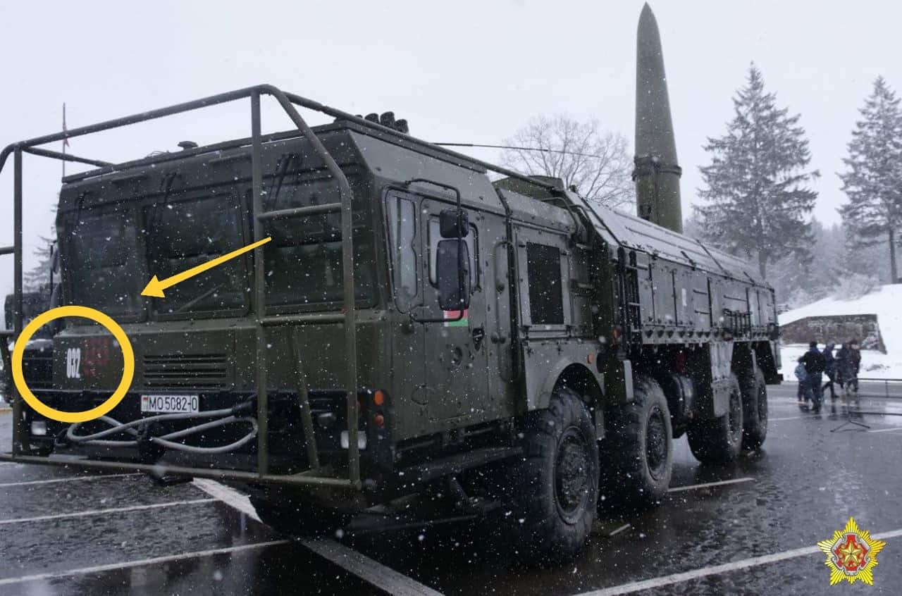 Belarus receives Iskander ballistic missile systems, which have already fired at Ukraine