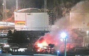 A fire took place at the Russian oil depot in Tuapse: a drone attack was reported