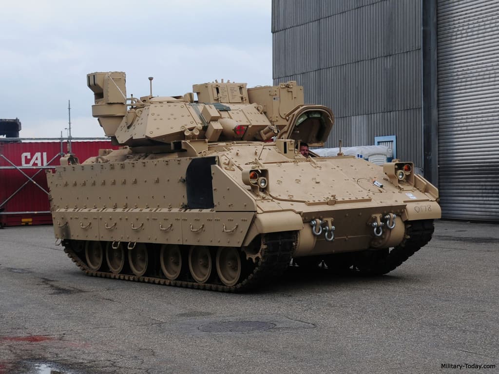 Ukraine to receive 4 Bradley Fire Support Team vehicles