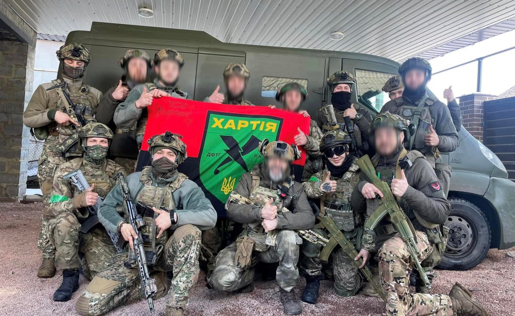 Бійці бригади Нацгвардії України «Хартія». Фото зі сторінки бригади