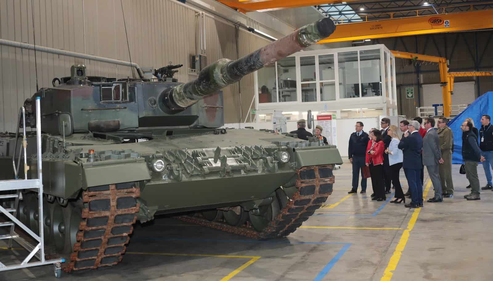 GDELS-SBS завершує відновлення Leopard 2A4 для України