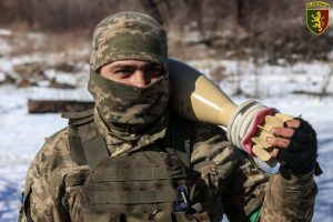 Ukrainian Defence Forces use Iranian 120mm mortar rounds