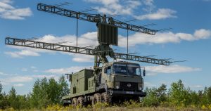 The Russians deployed a radar near a metro station in Moscow