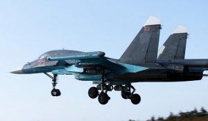 Russian warplane crashes in occupied Donetsk region