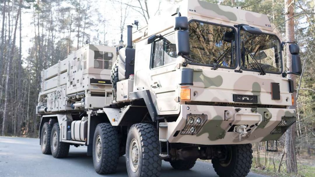 The Ukrainian military in Germany is mastering the IRIS-T SLM air defense system