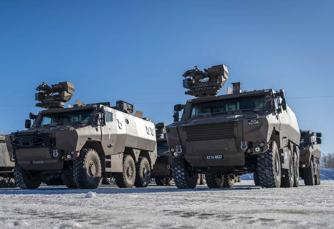 France reinforced its troops in Estonia with Griffon armored vehicles