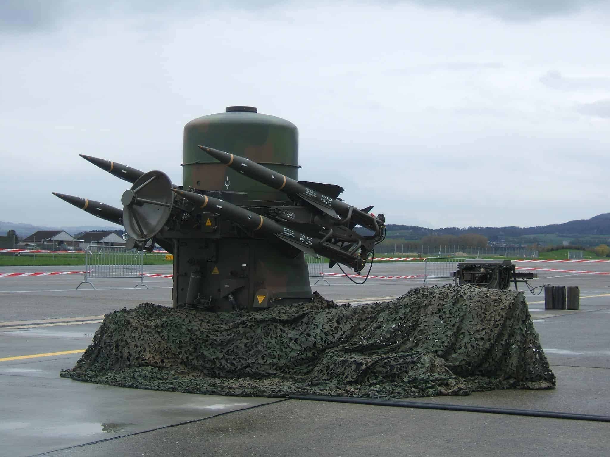 Switzerland disposes of its Rapier SAMs