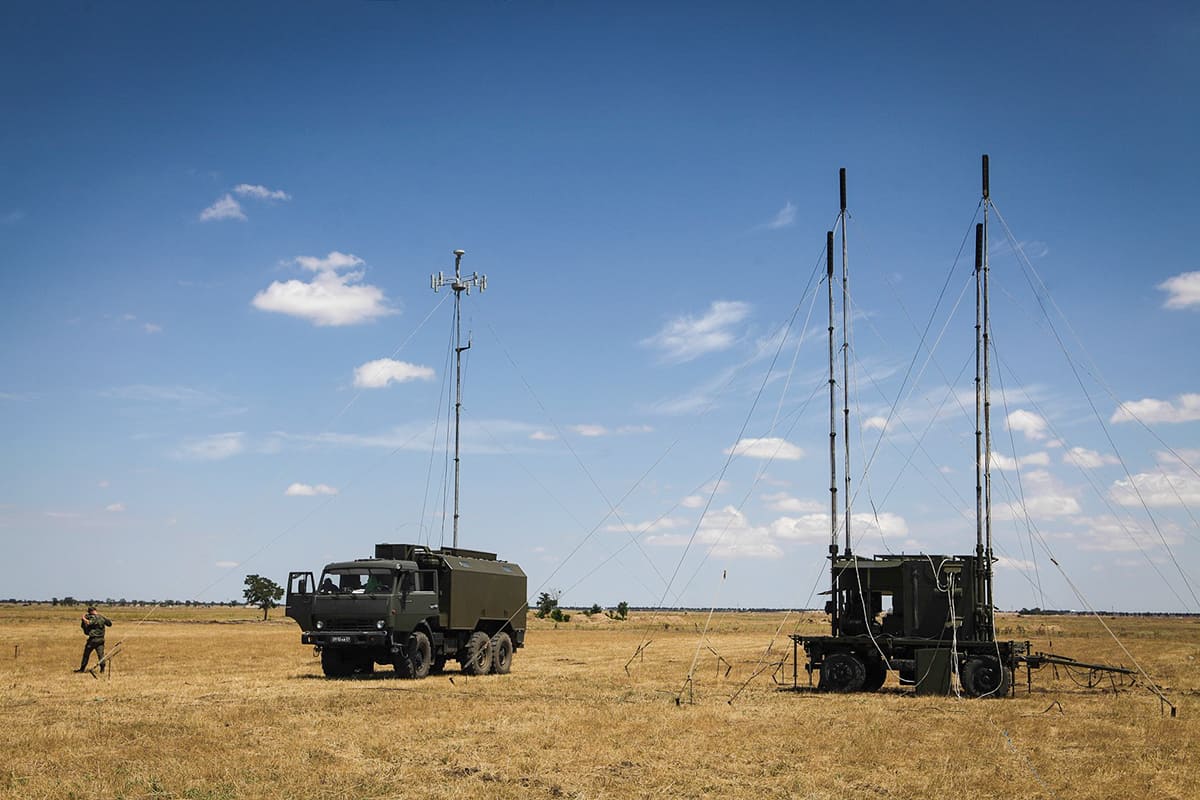 Розвідники спалили російську автоматизовану станцію перешкод Р-330Ж «Житель»