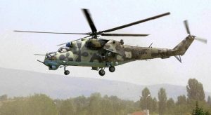 Sztab Generalny Macedonii Północnej wyraził zgodę na przekazanie Ukrainie śmigłowców Mi-24