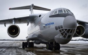 An Il-76 plane exploded at the Russian aircraft factory