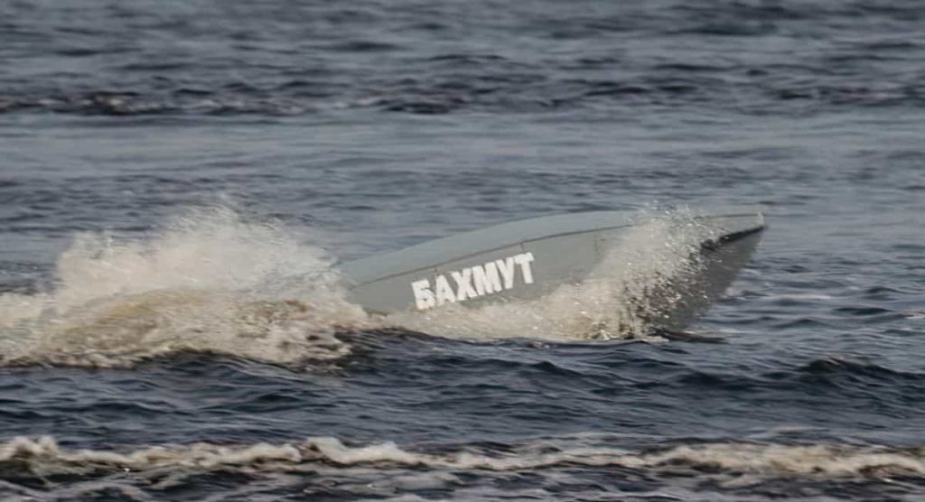 Український морський безпілотник "Бахмут". Березень 2023. Україна. Фото: Сергій Стерненко