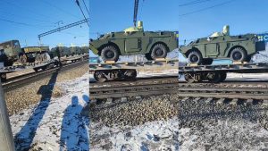 Russia transfers modernized BRDM-2 to Ukraine