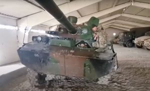 The Ukrainian military demonstrated the French AMX-10RC