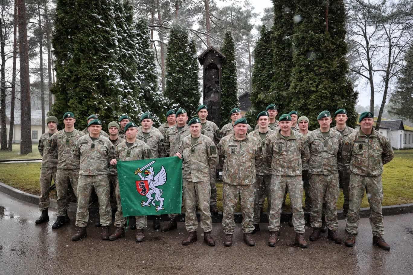 Lithuania sent instructors to Germany to train the Ukrainian military