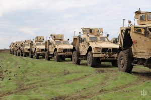 Ukrainian Marines master AMX-10RC and Oshkosh M-ATV