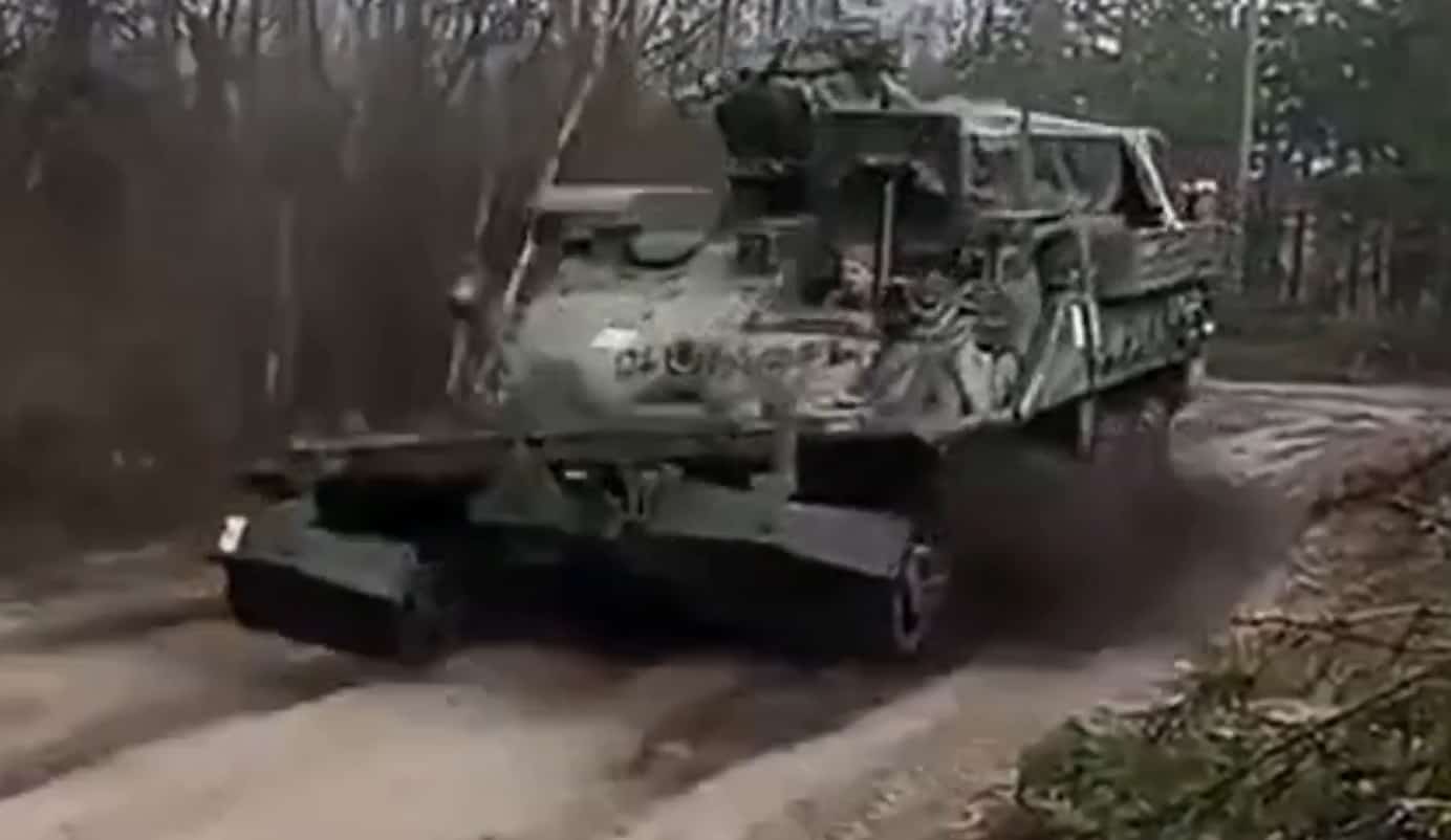 Ukrainian Armed Forces are mastering M1132 Stryker Engineer Squad Vehicle