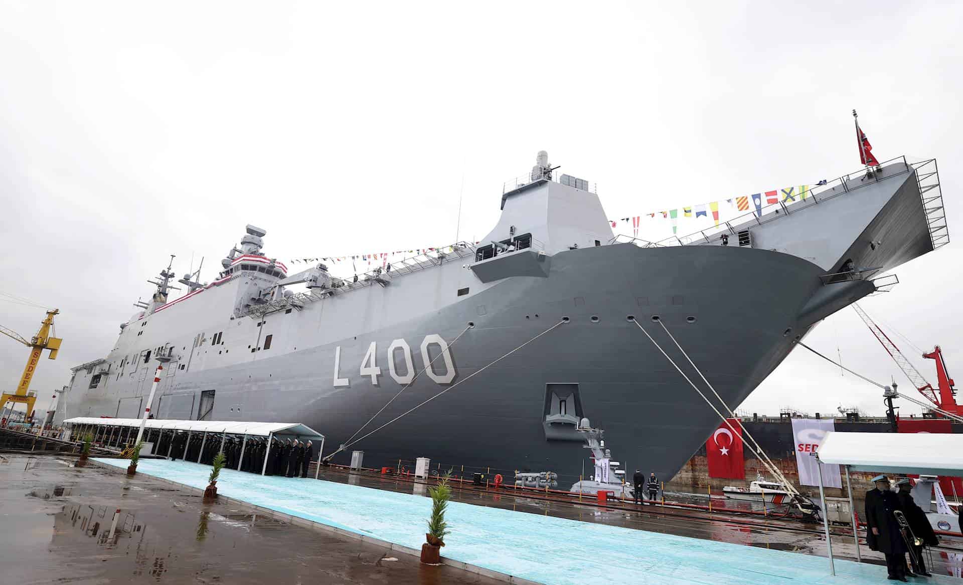 Turkey commissioned Anadolu LHD