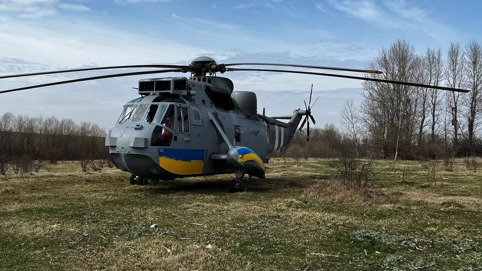 The Ukrainian military discussed Sea King helicopters