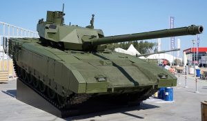 Rosjanie donoszą o rzekomym użyciu czołgów T-14 Armata na Ukrainie