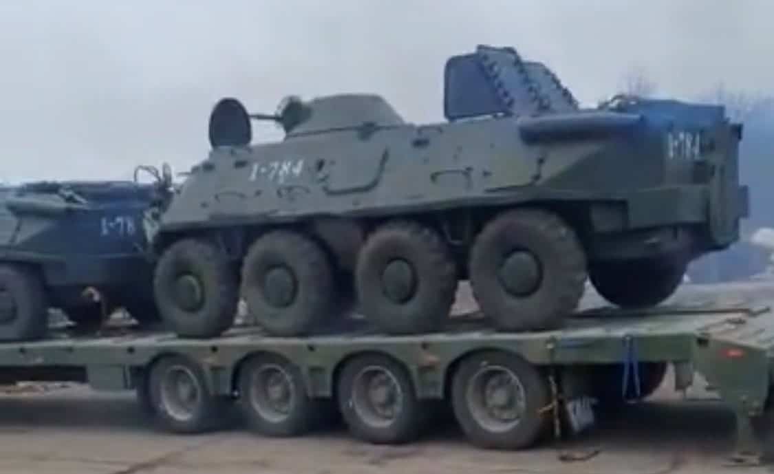 TAB-71M armored personnel carriers arrive in Ukraine