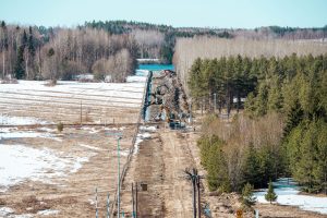 Finland begins construction of a fence on the border with Russia