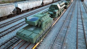 High-quality mock-ups of S-300 and Tor-M1 air defense systems made in the United States