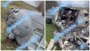 Wreckage of a Mi-35 of the Russian Federation was discovered in the Kharkiv region