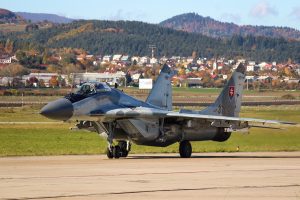 Slovakia hands over 13 promised MiG-29 fighter jets to Ukraine