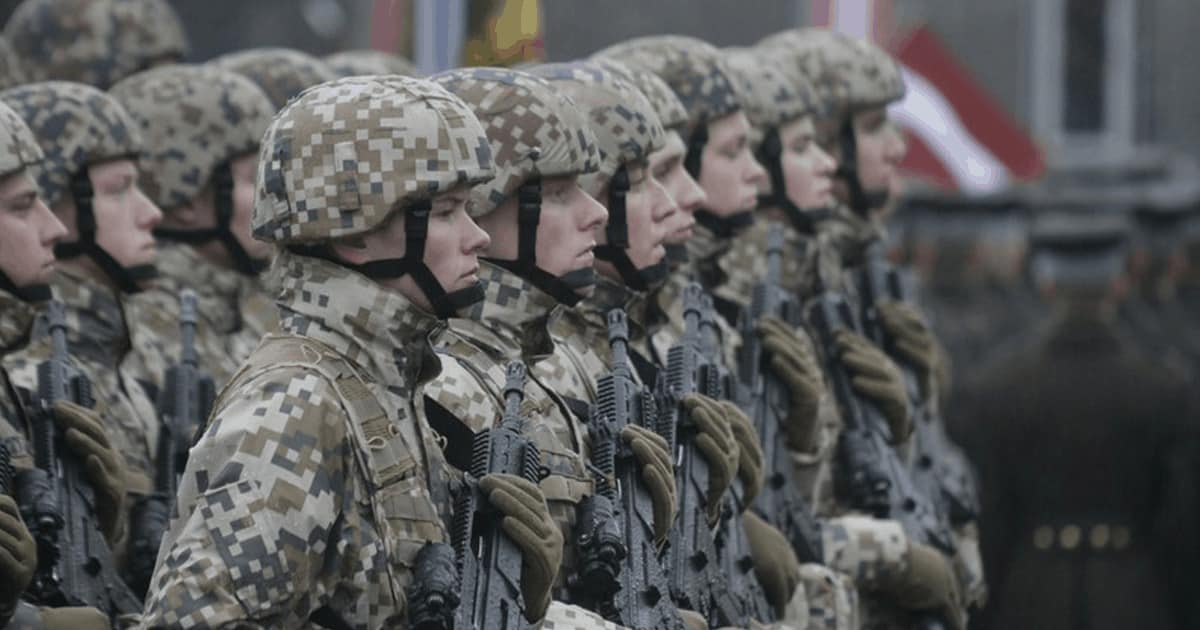 Latvia reinstated compulsory military service