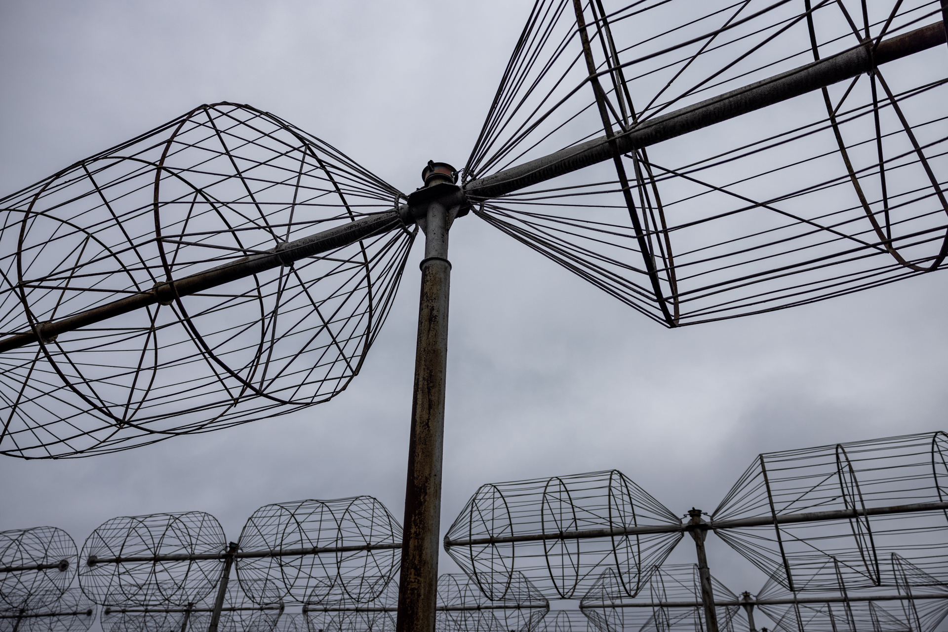 Journalists showed a UTR-2 radio telescope in the Kharkiv region after the occupation