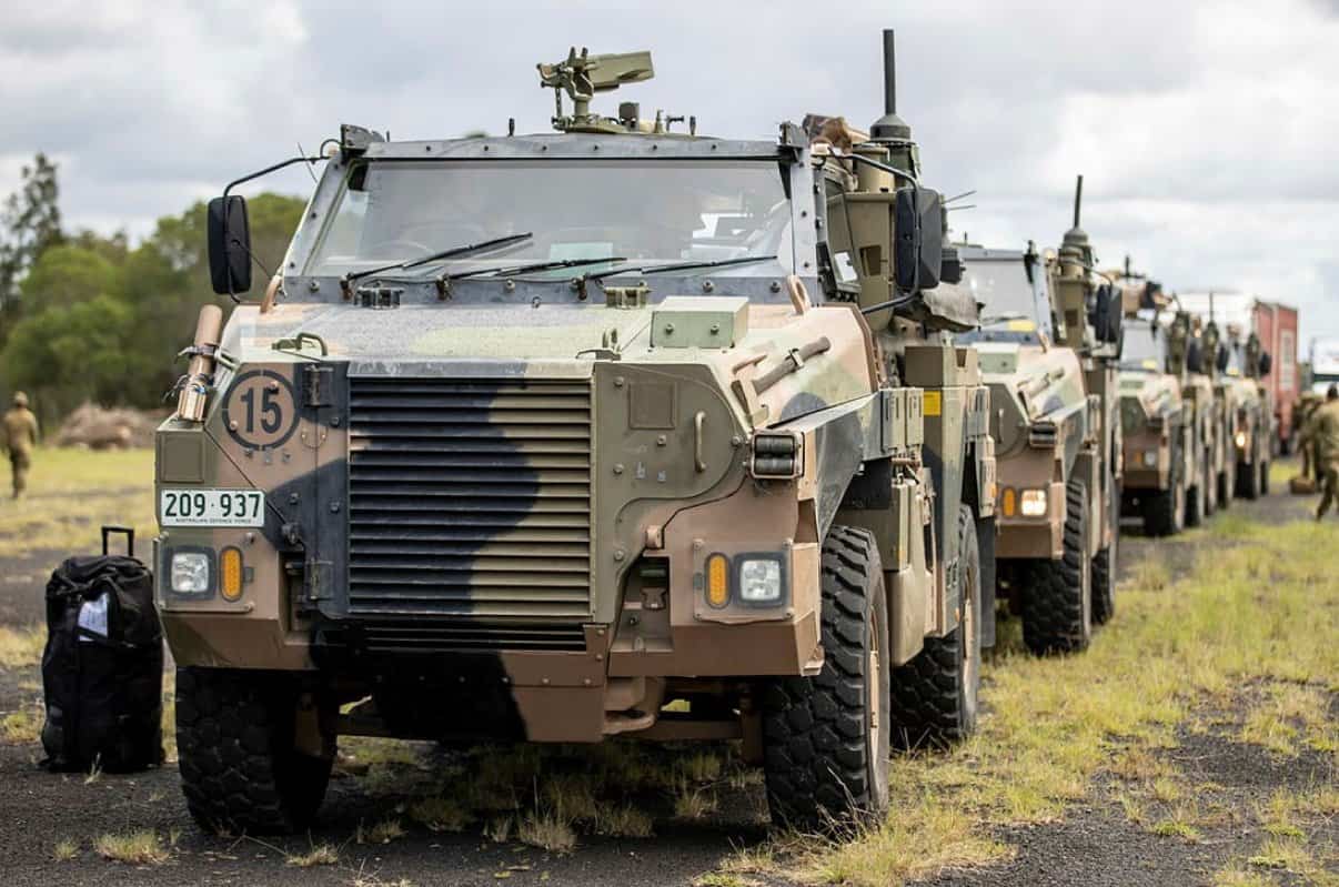 Australia to transfer Bushmaster armored vehicles to Indonesia