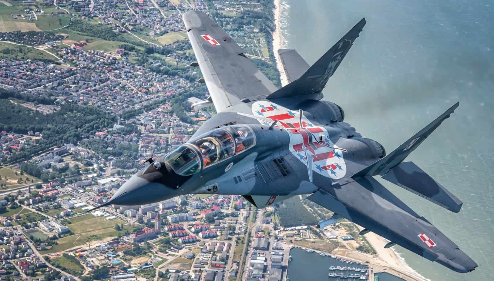 Polska przekazała Ukrainie 8 myśliwców MiG-29