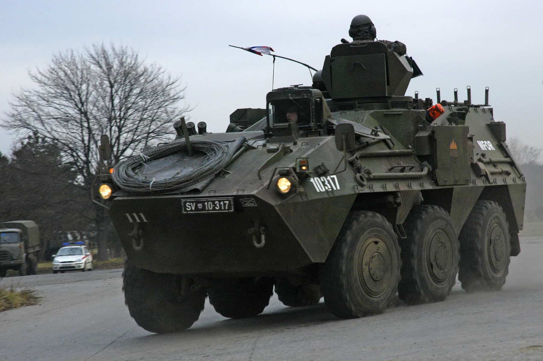 Ukraine May Have Secretly Acquired Valuk Armored Personnel Carriers from Slovenia