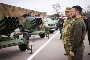 Ukrainian Border Guards received Croatian RAK-SA-12 MRL