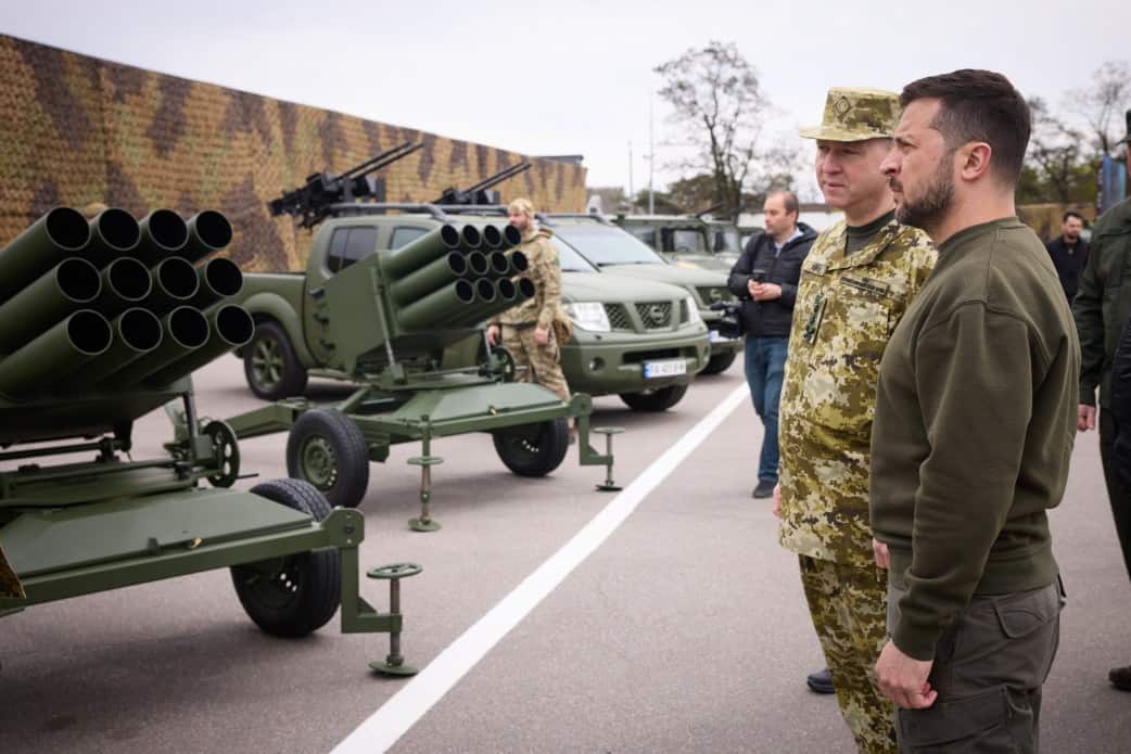 Ukrainian Border Guards received Croatian RAK-SA-12 MRL