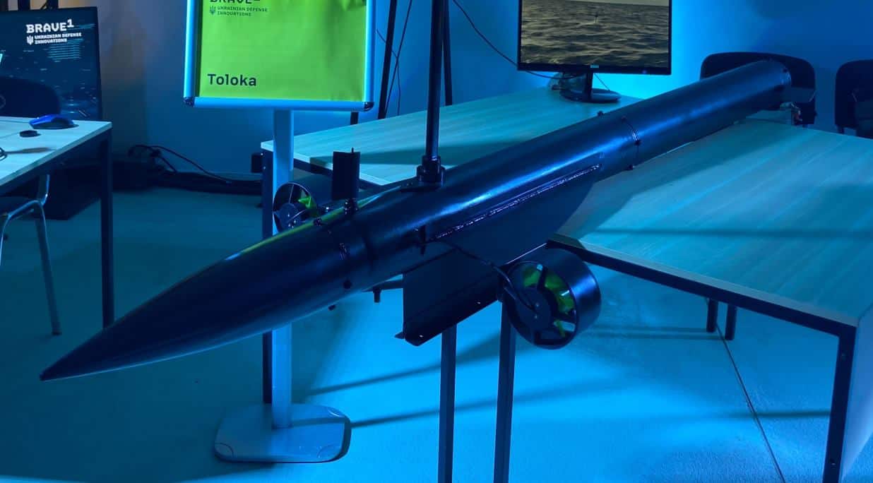 Unmanned underwater vehicles are being developed in Ukraine