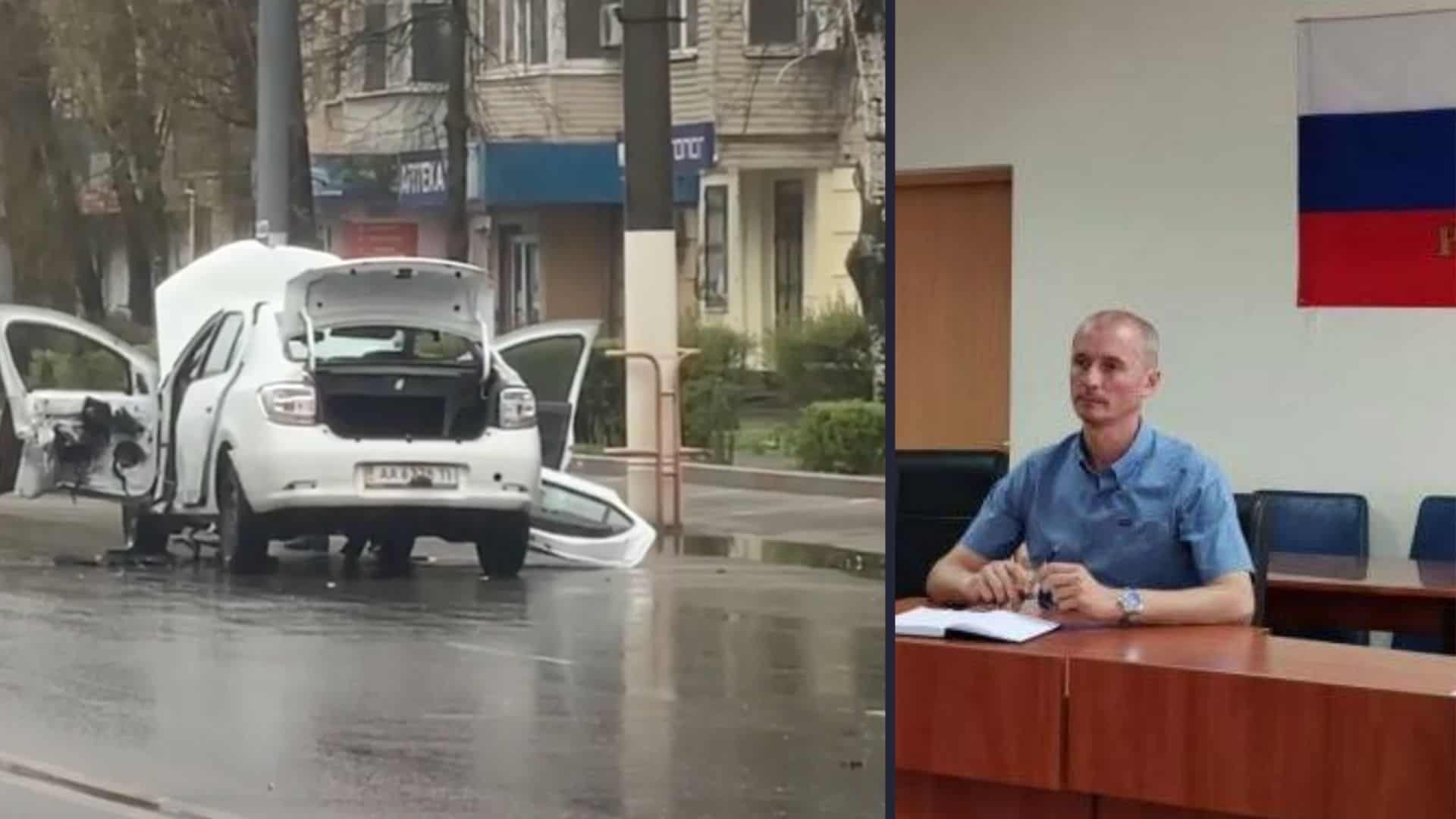 Car of traitor Zubarev explodes in Melitopol – city council