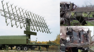 Ukrainian military demonstrated the destroyed Russian Nebo-SVU radar