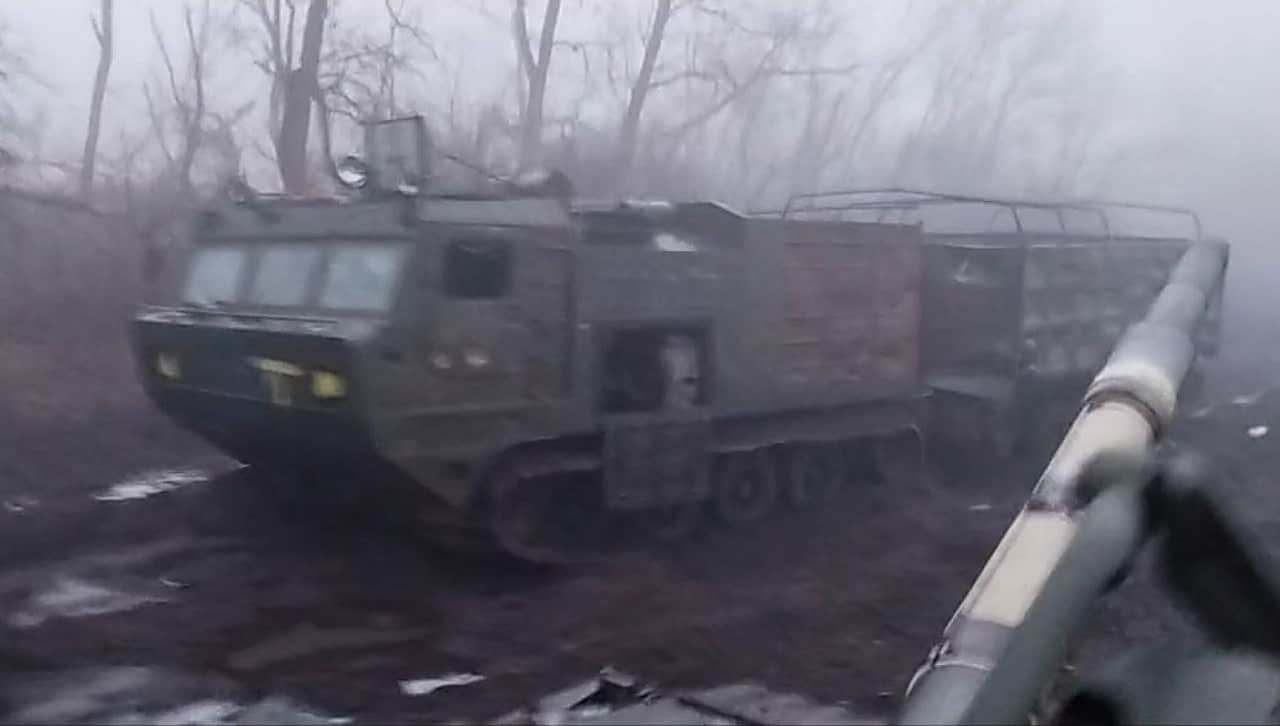 Ukrainian Armed Forces captured the Russian Vityaz DT-30