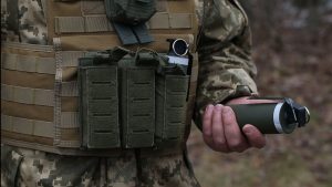 Armed Forces of Ukraine use Ukrainian-made smoke grenades